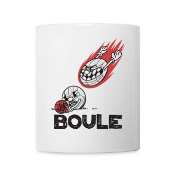 Boules volantes pour les joueurs de boules Bouler - Mug blanc - blanc - Devant