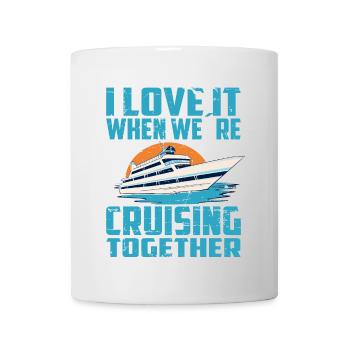 I love it when we cross together - Mug - white - Front