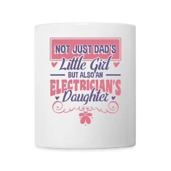 Elektriker Mädchen - Tasse - Weiß - Vorne