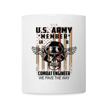 US Army Kampf Techniker - Tasse - Weiß - Vorne