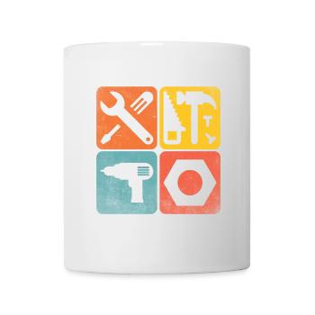 Werkzeuge - Tasse - Weiß - Vorne