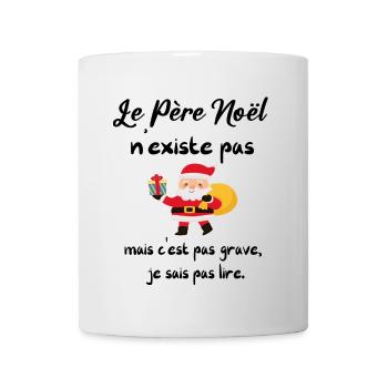 Santa Claus does not exist - Mug - white - Front