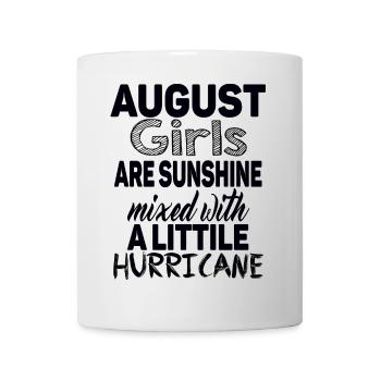 august girls are sunshine - Mug - white - Front