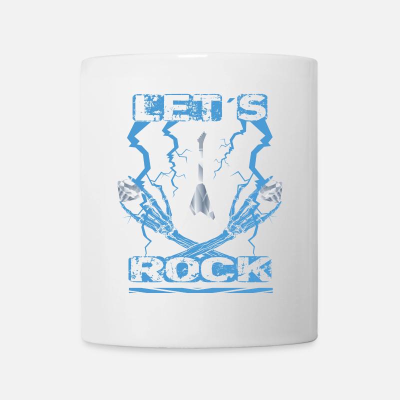 Rock Musiker - Tasse - Weiß