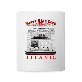 TITANIC Kreation Louis RUNEMBERG © Adagp - Tasse - Weiß - Vorne