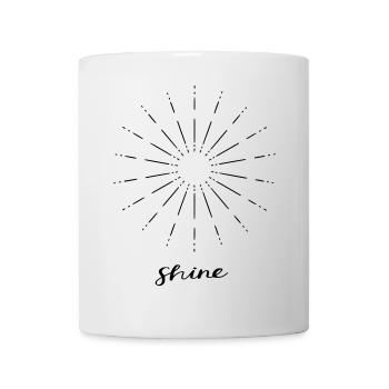 Shine - Tasse - Weiß - Vorne