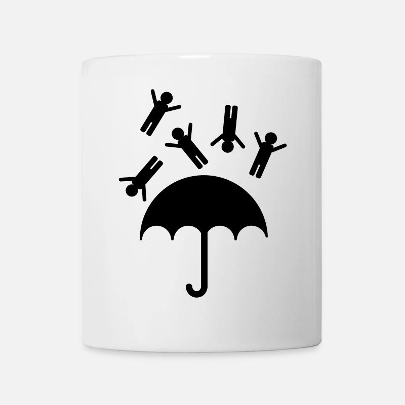 Regende Männer - Tasse - Weiß