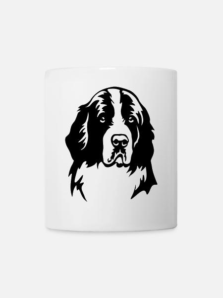 Landseer Kopf - Mug - white