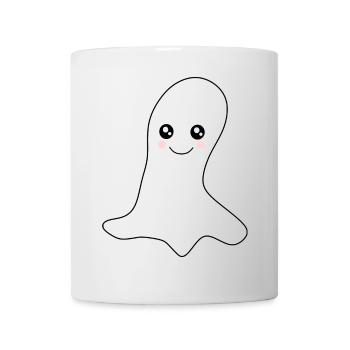 Kawaii Gespenst Geister Halloween Halloweenkostüm - Tasse - Weiß - Vorne