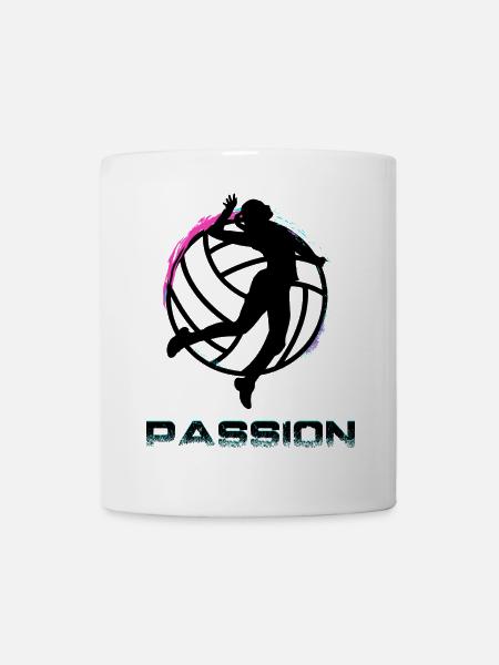 Volley-ball - Mug blanc - blanc