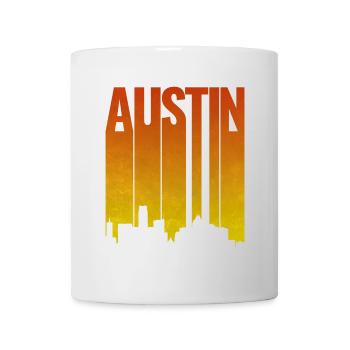 Austin Skyline Evening Light - Mug - white - Front