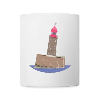 Der schiefe Turm von Bremerhaven ohne Text - Tasse - Weiß - Vorne