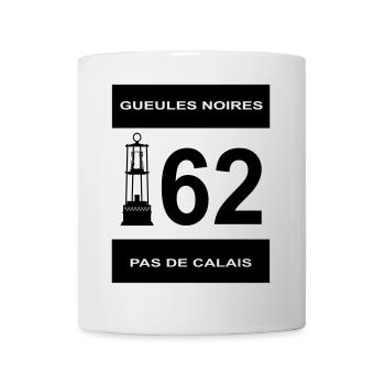 62 Pas de Calais - Tasse - Weiß - Vorne