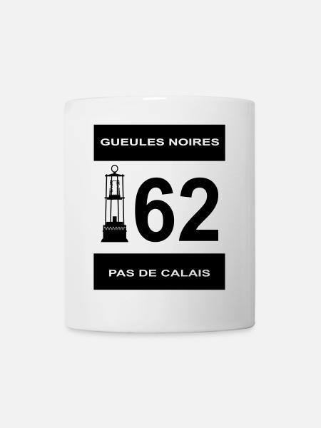 62 pas de calais - Mug blanc - blanc