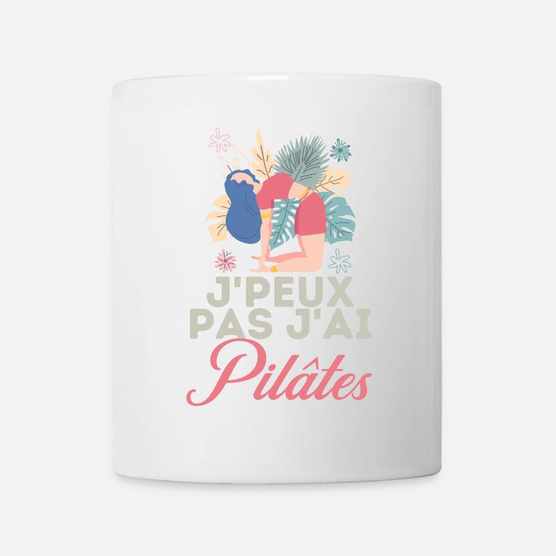 Humour pilates - Mug blanc - blanc