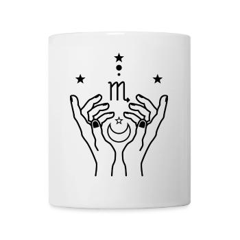 Skorpion-Tierkreis-Astrologie - Tasse - Weiß - Vorne