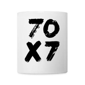 70x7: Infinite Forgiveness - Gospel of Matthew - Mug - white - Front