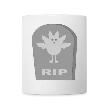 Alternative gothique mort Noël Turquie RIP - Mug blanc - blanc - Devant