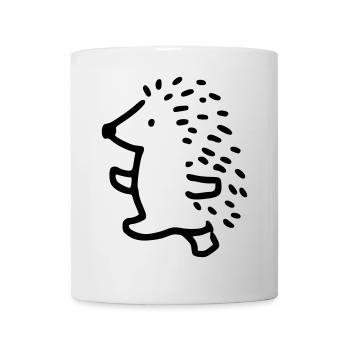 Igel - Tasse - Weiß - Vorne