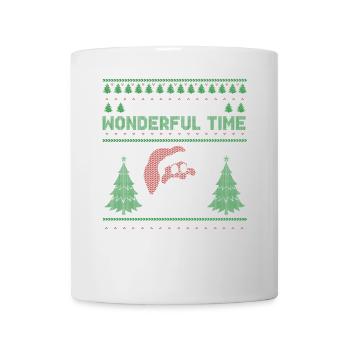Es ist die wundervolle Weihnachtszeit xmas - Tasse - Weiß - Vorne