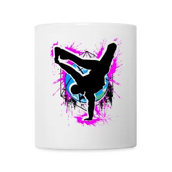 Breakdance - Breakdancer - Breakdancing - BBoy - Mug - white - Front