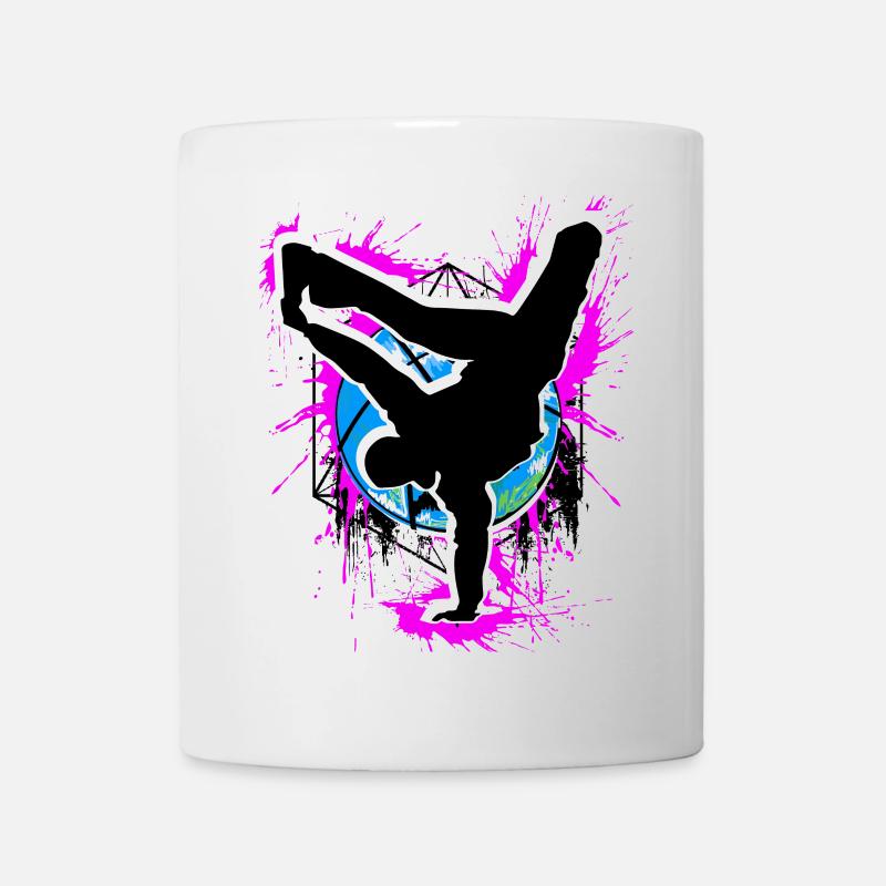 Breakdance - Breakdancer - Breakdancing - BBoy - Mug blanc - blanc