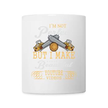 Ich bin nicht Perfekt, aber - Tasse - Weiß - Vorne