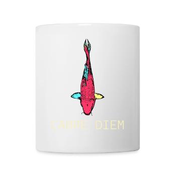 Neon Koi Carpe Diem - Mug - white - Front