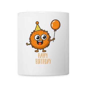Colorful birthday monster - Mug - white - Front