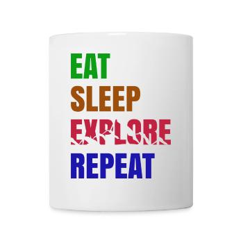 Nature Experience Hikers Hiking Statement Mountains - Mug - white - Front