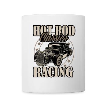 Hot Rod Classics Racing Hotrod - Tasse - Weiß - Vorne
