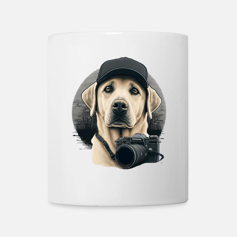 Labrador photographe - Mug blanc - blanc