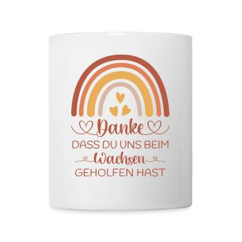 Erzieherin Danke Abschied Kita Kindergarten  - Tasse - Weiß - Vorne