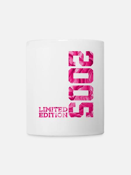 21E ANNIVERSAIRE ÉDITION LIMITÉE ROSE 2005 - Mug blanc - blanc