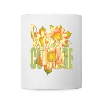 HAB MUT - positive thoughts - Sunflowers - Mug - white - Front