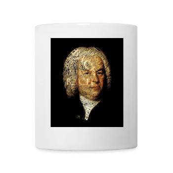 Johann Sebastian Bach - Tasse - Weiß - Vorne