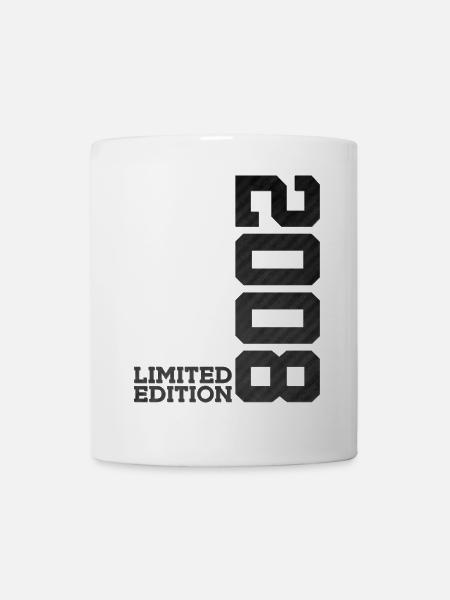 18. GEBURTSTAG LIMITED EDITION 2008 - Tasse - Weiß