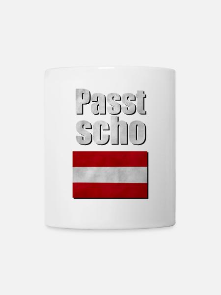 Passt scho - Tasse - Weiß
