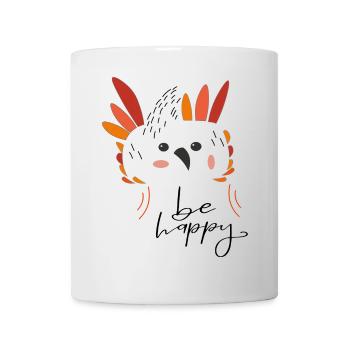 be happy - Mug - white - Front