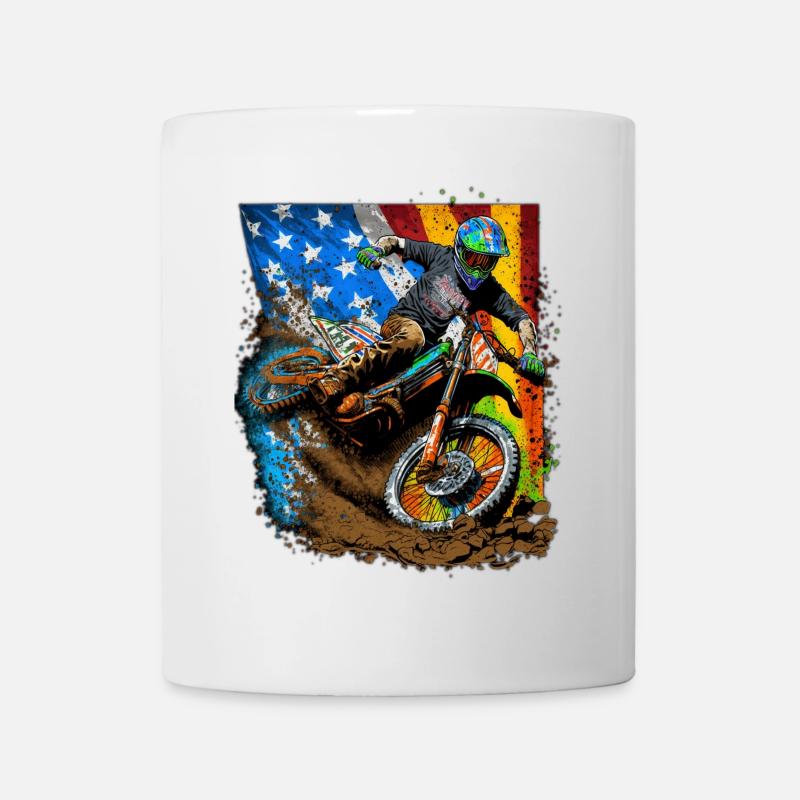 Moto X American Splash - Tasse - Weiß