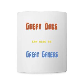 Gamerpapa Father's Day Gift - Mug - white - Front