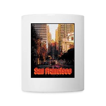 San Francisco city - Mug - white - Front