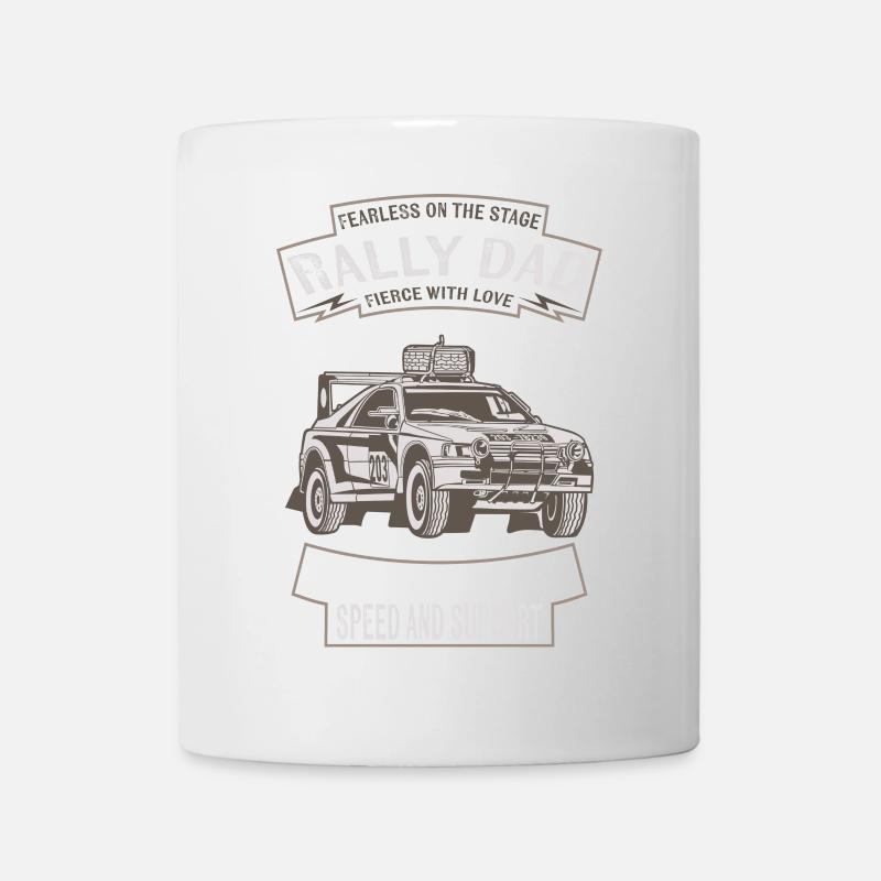 Rally Dad Master of Speed - Tasse - Weiß