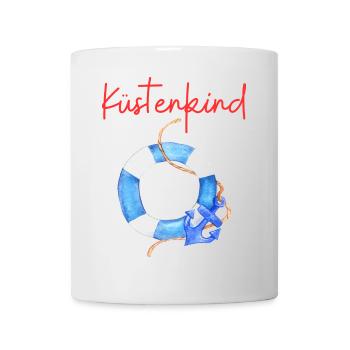 Küstenkind - Tasse - Weiß - Vorne