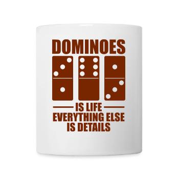 Domino Design - Tasse - Weiß - Vorne
