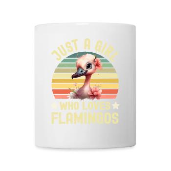 Flamingo - Tasse - Weiß - Vorne
