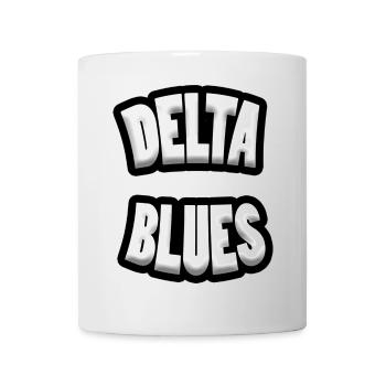 Delta Blues Retro Typography - Mug - white - Front
