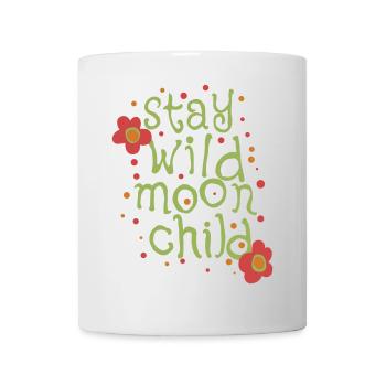 Stay wild moonchild - Tasse - Weiß - Vorne