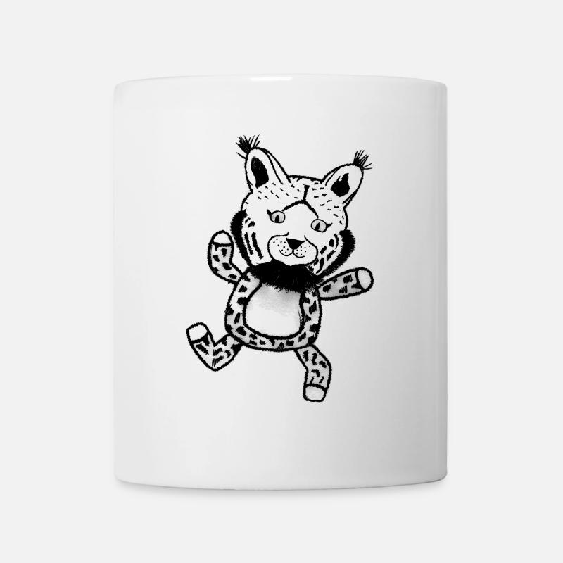 Luchs - Tasse - Weiß