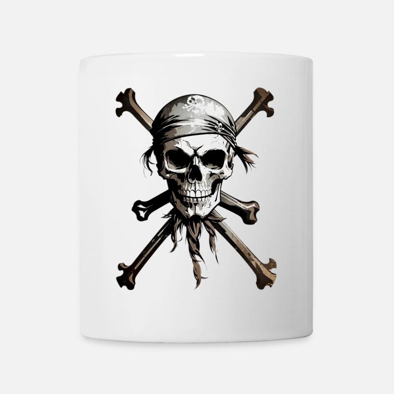 Pirate, Pirate - Mug blanc - blanc